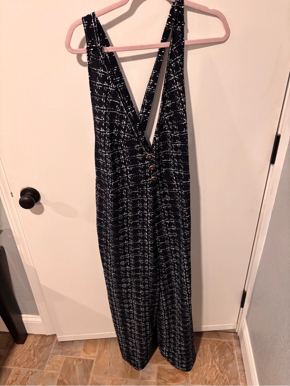 BloomChic V-Neck Wide-Leg Jumpsuit 14-16
